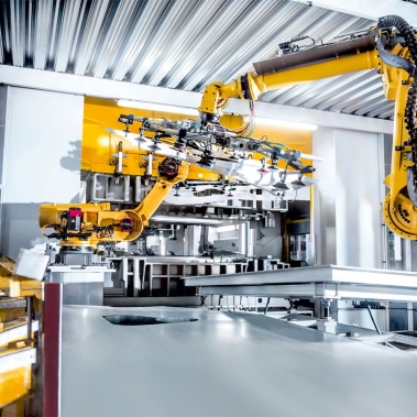 Industrial machines and halls are equipped with fans and motors from ebm-papst