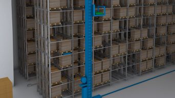 ECI drive systems from ebm-papst are used in logistics applications, e.g. in high bay warehouses, for they easily fulfill the high requirements.