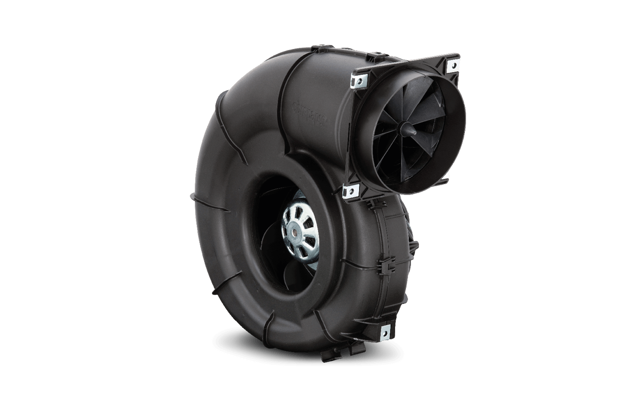 RadiCal in scroll housings is a ready-to-install centrifugal fan with integrated  volume flow control for residential ventilation
