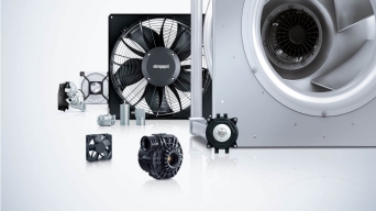 A collection of ebm-papst product milestones: Fans, blowers, and more.
